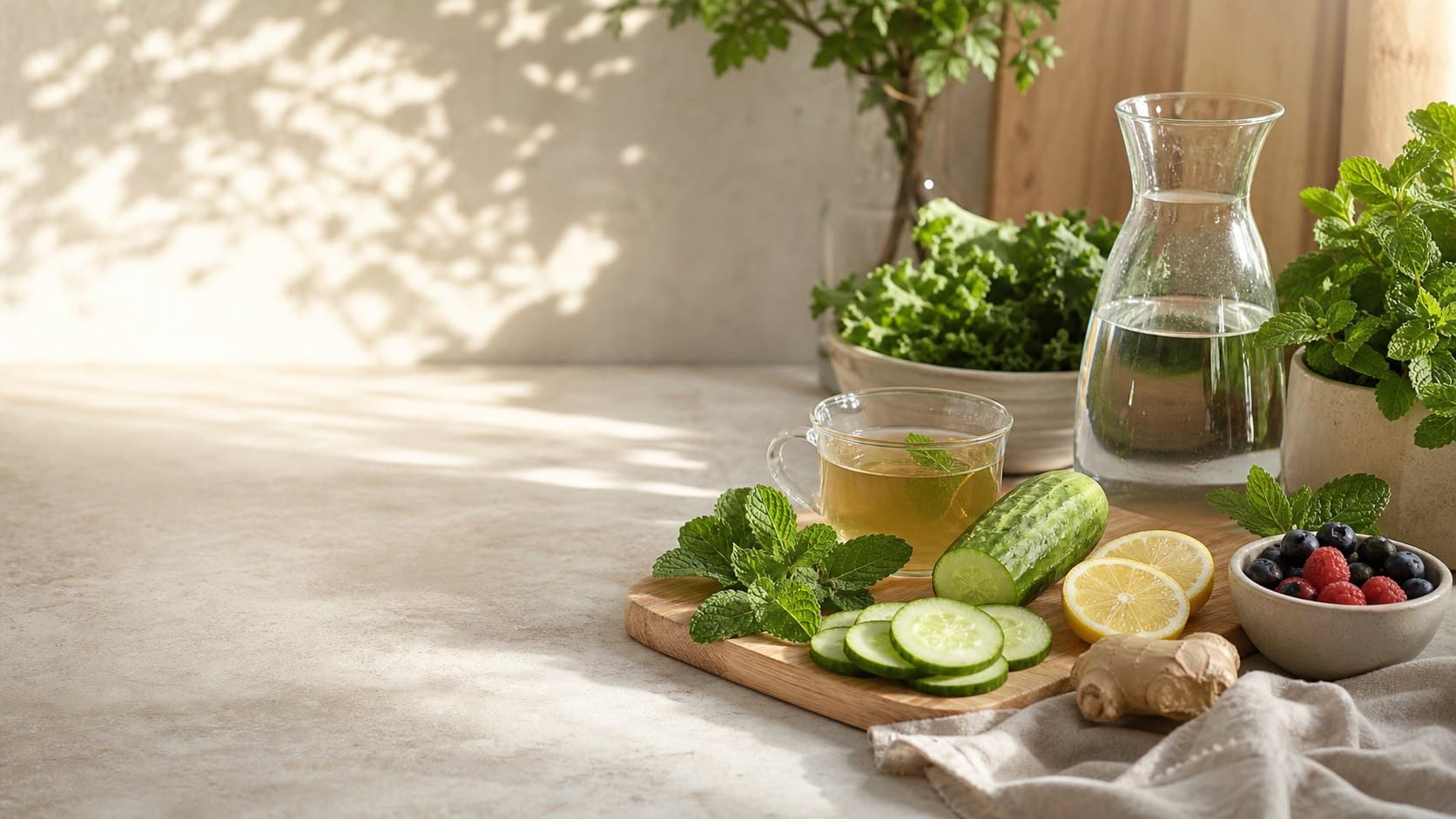 Healthy food for detox
